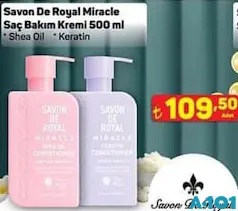 SAVON DE ROYAL SAÇ BAKIM KREMİ 500 ML fiyat ve kampanya bilgisi